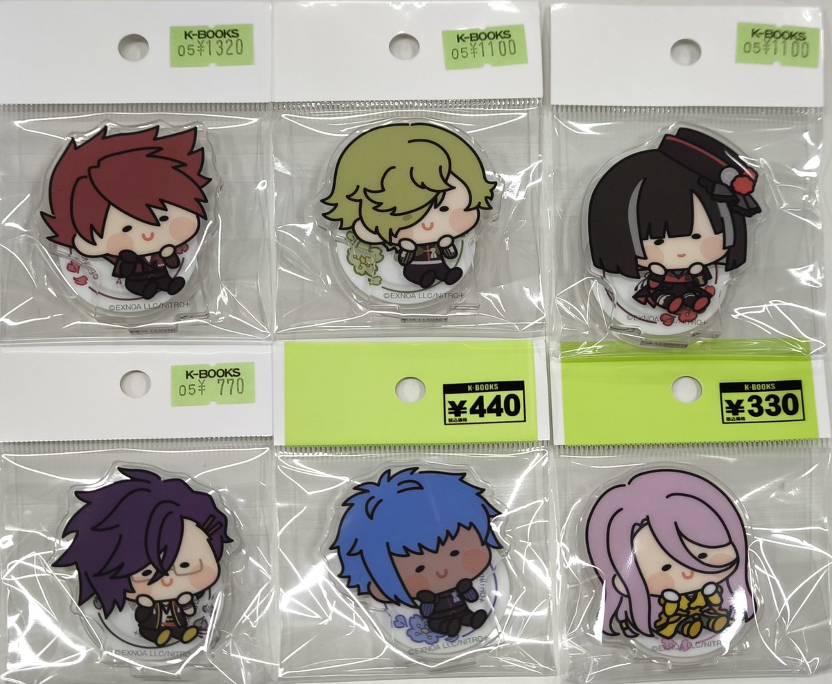 入荷情報】 刀剣乱舞 とうらぶ んまほっぺ Vol.8 ミニアクリルスタンド