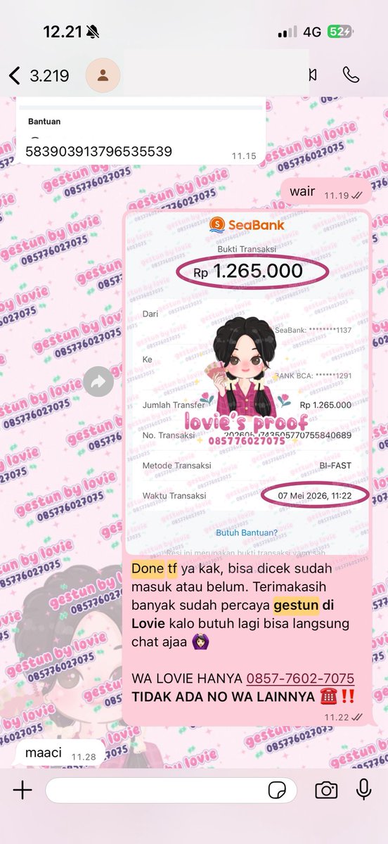 Lovy : OPEN! @ after DM tweet media
