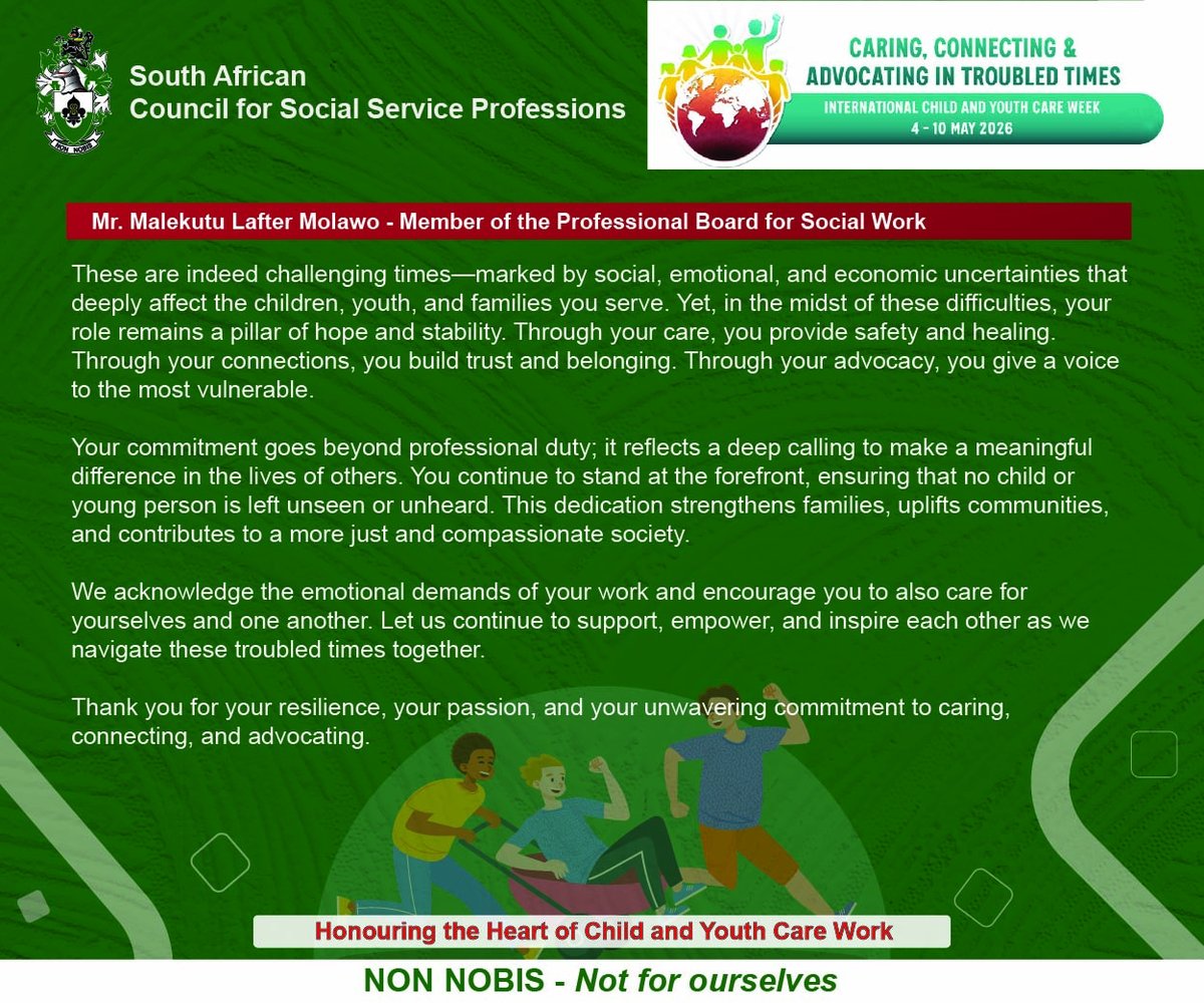 SACSSP tweet media