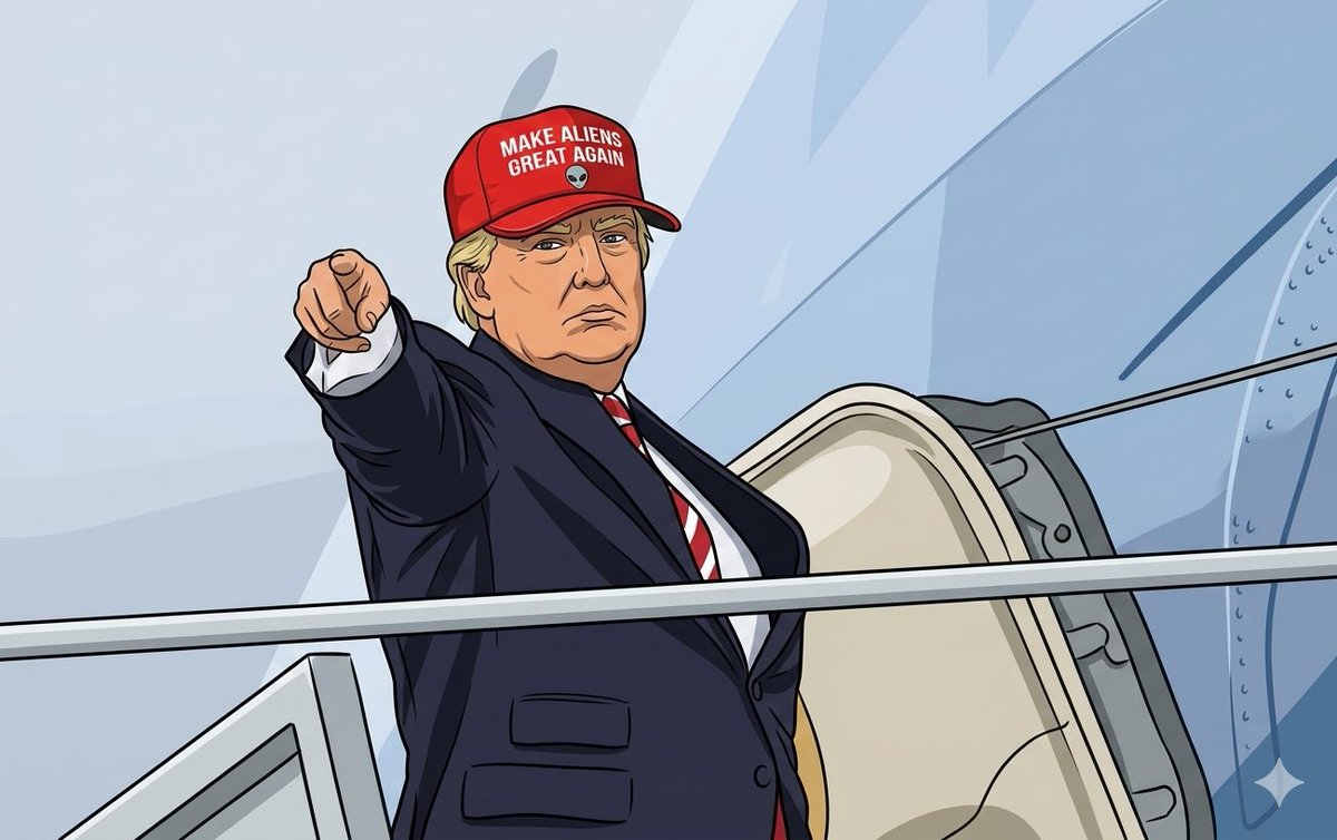 BillyBalls72's tweet photo. @DeptofWar Make Aliens Great Again https://t.co/1ZmY9G5g5Y