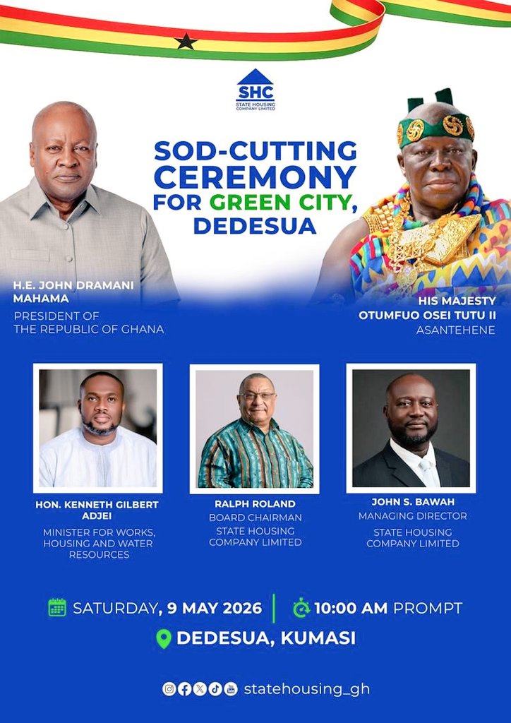 RichmenzR's tweet photo. Green living is the future 🌱 #TheGreenCity #StateHousingCompany #KennethGilbertAdjei #Dedesua https://t.co/BnihmNXCmS