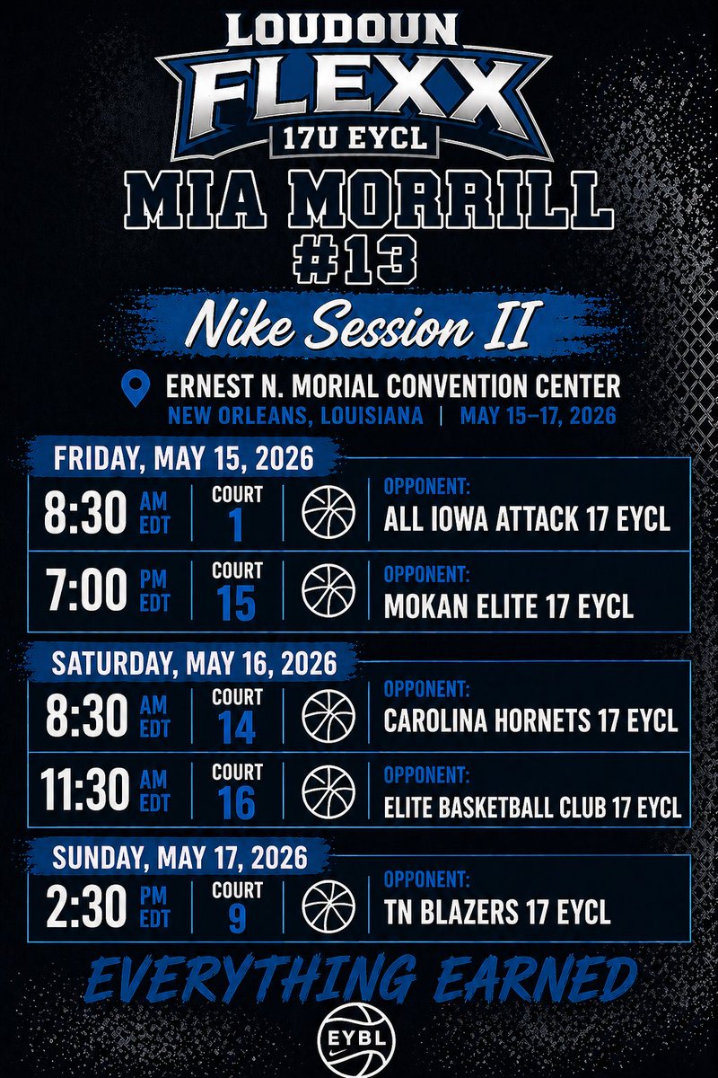 mia_morrill's tweet photo. It’s about that time! ✈️ Next stop…Nike Session II in New Orleans! 

@loudounflexxgbb 
@nholler12 
@PotomacGBB 
@CoachKrystal20 
@ScottAllenBBALL 
@MMBR_CoachGBell 
@novahoopsCom 
@PGHVirginia https://t.co/KMJgYDCHjx