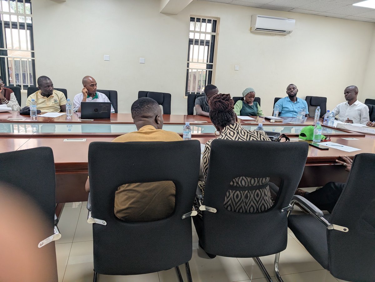 NbS4Climate's tweet photo. Kyambogo University joined the Water and Environment Week in Mbale City on 17 March 2026, where the NbS‑4‑Climate team held an FGD to discuss integrating Nature‑based Solutions into university curricula, strengthening internship pathways, and sustaining the NbS network. https://t.co/PIrYntcCRH