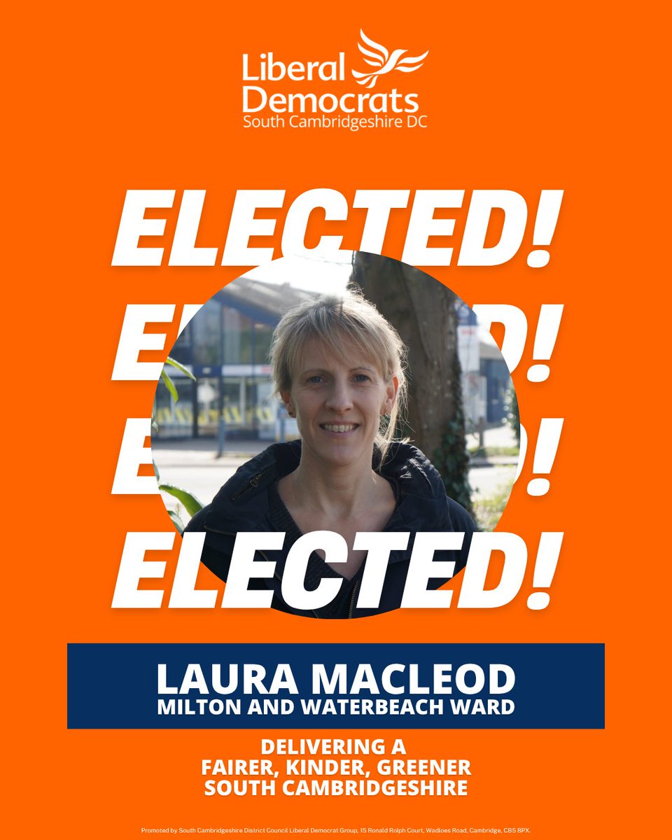 🔶South Cambs Lib Dem Councillors🔶 tweet media