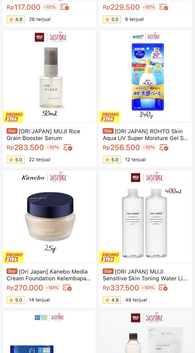 dheyulll's tweet photo. Guys aku belinyaaa di toko ini yaa.. hati-hati di shopee banyak yg palsu, biasanya aku beli di toko ini👇🏻
💌https://t.co/g2KYYQxNzZ

Muji tuh emg bagus bgt even sabun nya jg bikin lembut kulit 😭👍￼ https://t.co/pLn82OErCz