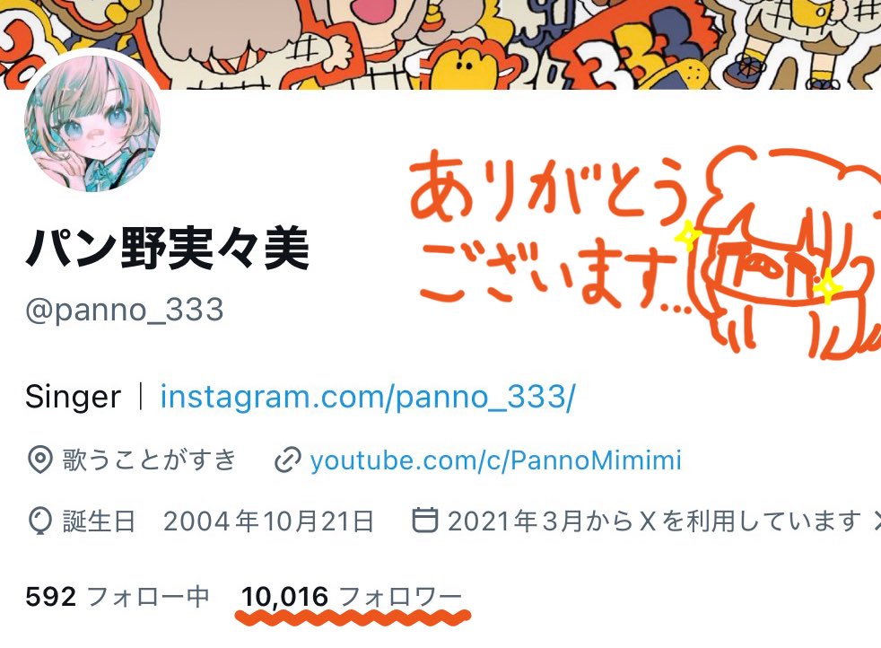 パン野実々美 tweet media