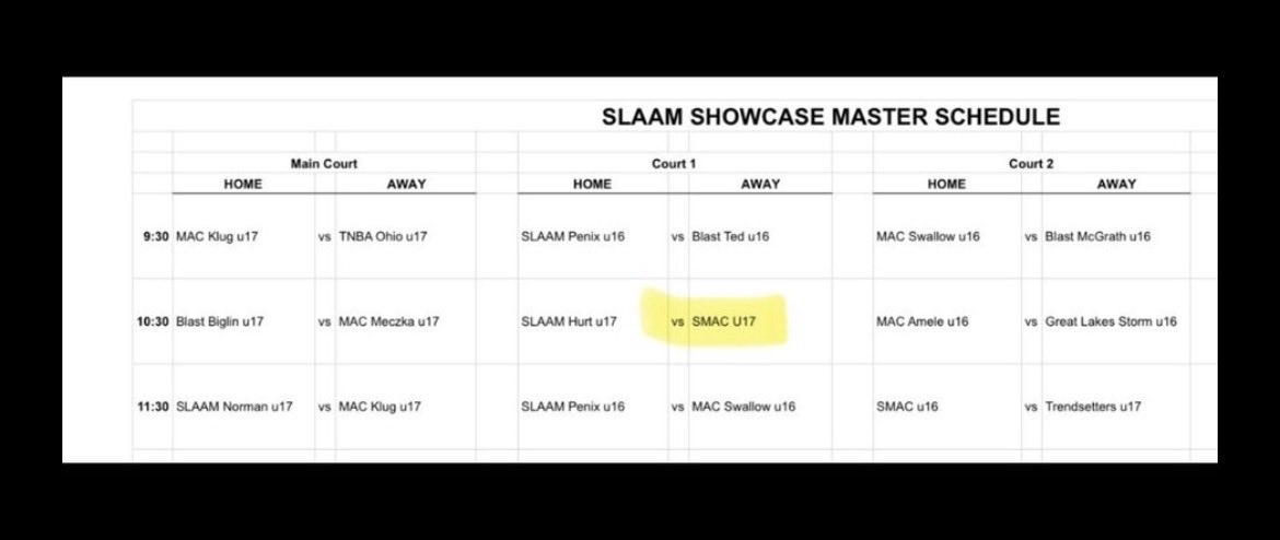 jmonastero31's tweet photo. Here is my schedule for JCU SLAMM showcase at John Carroll University on Saturday also here is my schedule for The Erie Spring Classic @DY_WBB @PointParkWBB @ClarionWBB @BoroWBB @ScholarAthletic https://t.co/WUxZPTa7fG