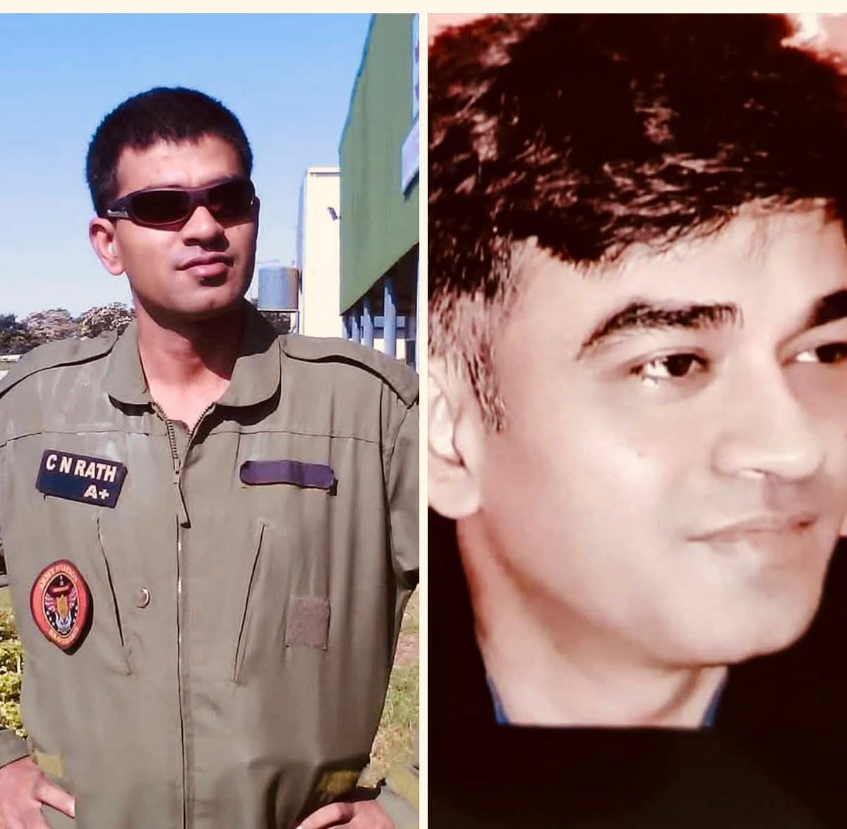 Chandranath Rath... 

An Airforce Officer with twenty years of experience 🙏🙏