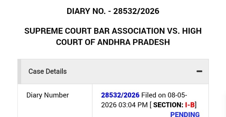 barandbench's tweet photo. Supreme Court Bar Association moves #SupremeCourt over the Andhra Pradesh High Court incident where a young lawyer was threatened with 24-hour police custody by Justice Tarlada Rajasekhar Rao during court proceedings.

The row has triggered outrage across the legal fraternity, with the Bar Council of India and multiple Bar bodies seeking institutional intervention from Supreme Court
