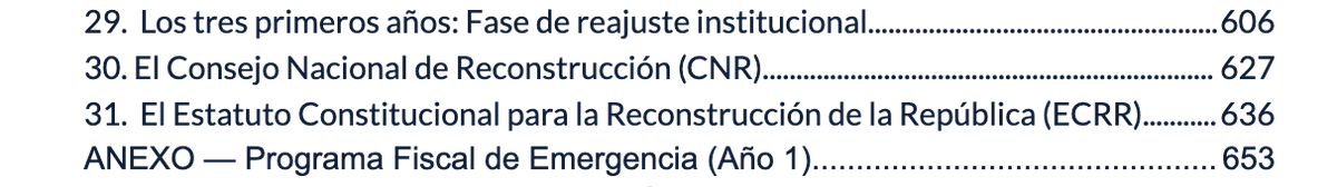 RobertoSmithP's tweet photo. No Henkel, no has entendido.
No estoy diciendo que la democracia “no sea necesaria”. 
Estoy diciendo algo mucho más grave y realista: Una “democracia” impuesta sobre el caos, la destrucción institucional y sin haber hecho primero los cambios estructurales profundos, no es democracia… es TEATRO.
Venezuela no es Noruega. Aquí no hay instituciones funcionando, no hay economía, no hay confianza, no hay recursos. Al día de hoy siguen las mismas fuerzas del crimen dominando el Estado (aquellas que impidieron cobrar el 28J).  
Aquí va a explotar la olla de presión de demandas acumuladas durante 25 años. Es lógico.
Pero ¿De dónde va a salir la plata y la capacidad de respuesta para satisfacer todo eso?
Esa es la pregunta que nadie quiere responder. Porque están obsesionados con la fantasía de el voto resuelve todo.
Por eso propongo un Consejo de Reconstrucción Nacional Tecnocrático de 18-36 meses. Orden, estabilización y reformas duras primero. Democracia después.
No es tan difícil de entender. Puedes leer los capítulos 29, 30 y 31 del #Blueprint para que entiendas la lógica de los primeros 3 años de la transición.
Luego hablamos, ¿te parece?