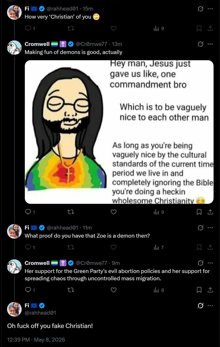 These people are so weak. Another block.