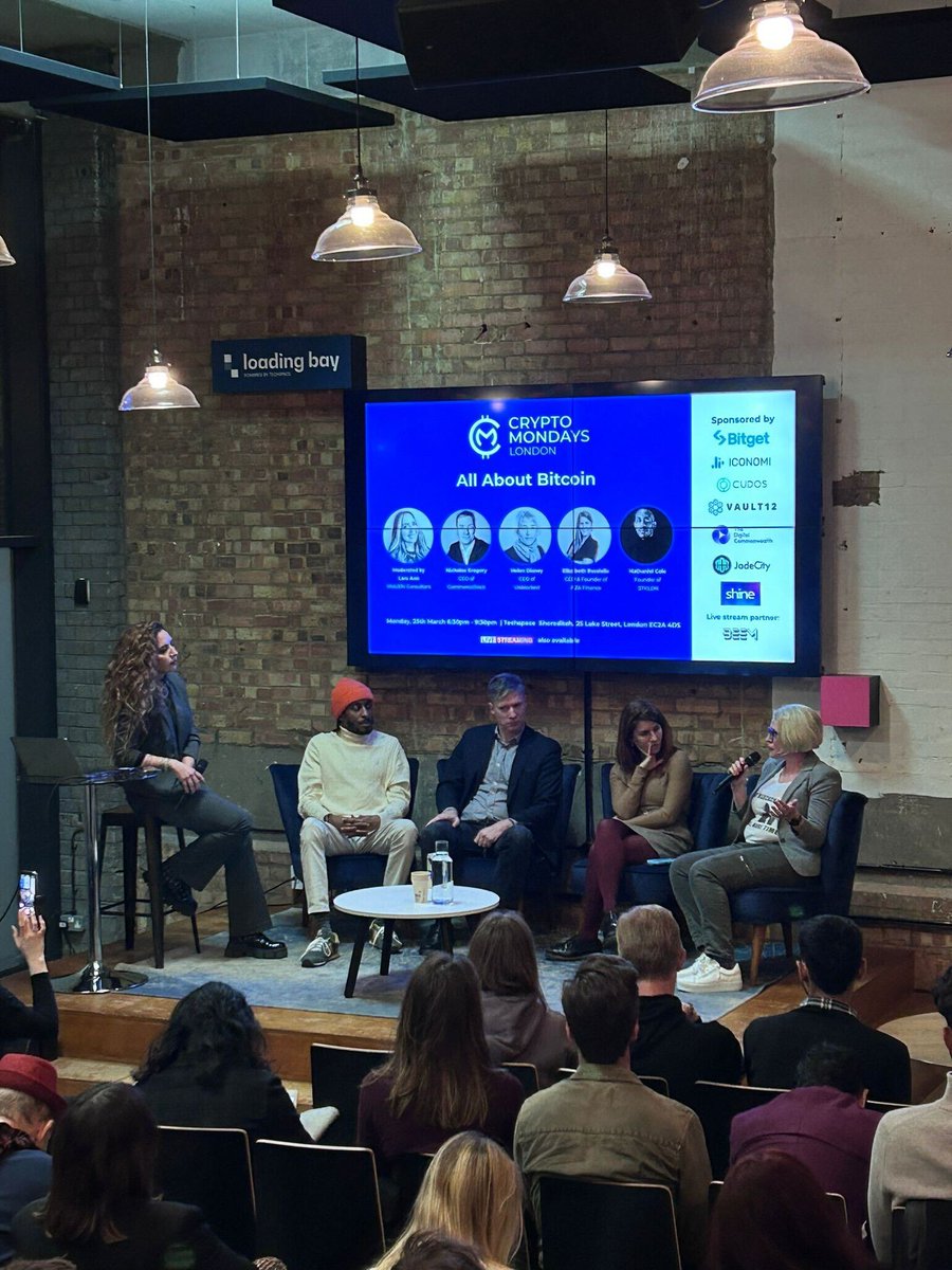 CryptoMondays London tweet media