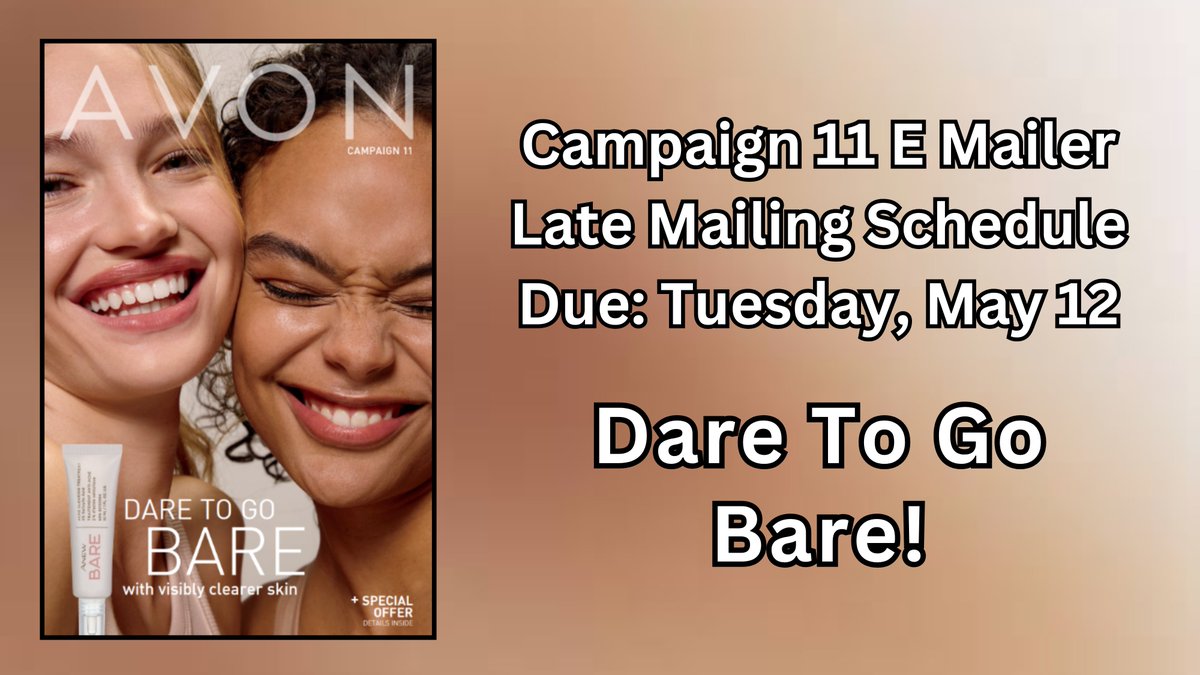 CampaignMailer's tweet photo. Dare to go bare with visibly clearer skin in Campaign 11 with Anew Bare skincare product line! Don’t let your customers miss out on their clearest skin ever and mail them Campaign 11 today at https://t.co/hxExCG8pjb! https://t.co/EZXIzlLJ5J