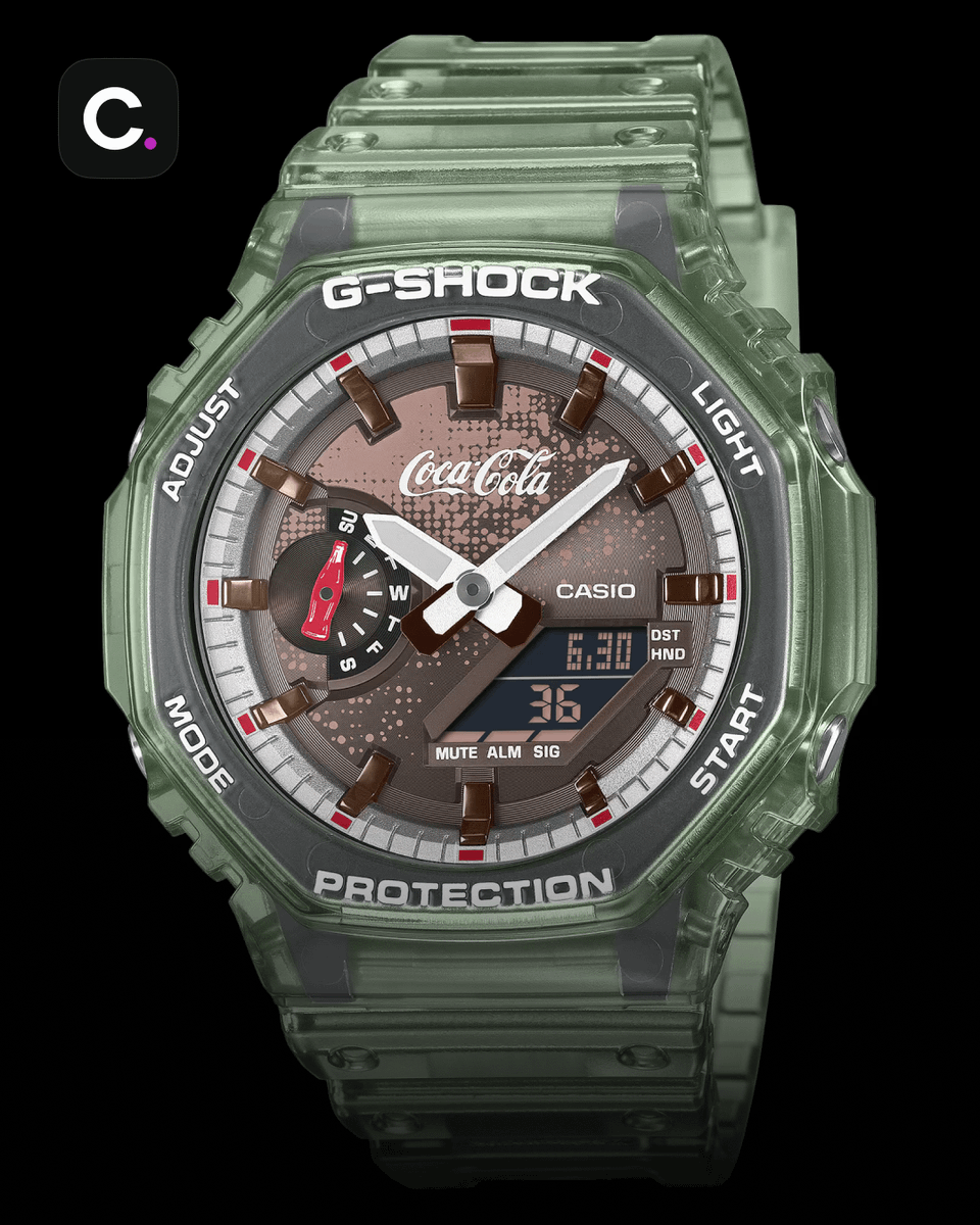 Casio just dropped a limited-edition Coca-Cola G-Shock to