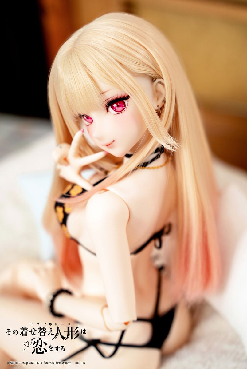 DOLKSTATION's tweet photo. TVアニメ「その着せ替え人形は恋をする」喜多川海夢キャストドールが、アンコール多数で限定復刻！

5月24日(日)まで受注いたします。

海夢の“好き”が詰め込まれたディテールや、完全再現された造形美をお見逃しなく。