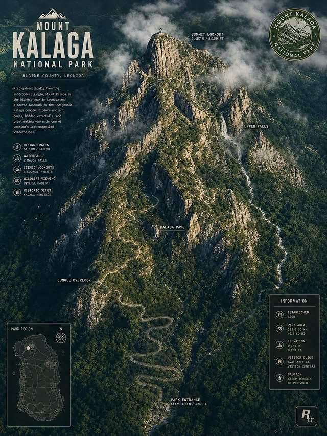 DabashPlayz's tweet photo. The AI-made GTA VI map concepts look absolutely massive 🤯🔥  
From huge cities to mountains and ports, Leonida already feels way bigger than GTA V.

None of these images are official, but the hype for Rockstar’s world size is insane 👀 https://t.co/y3fV2UAQTe