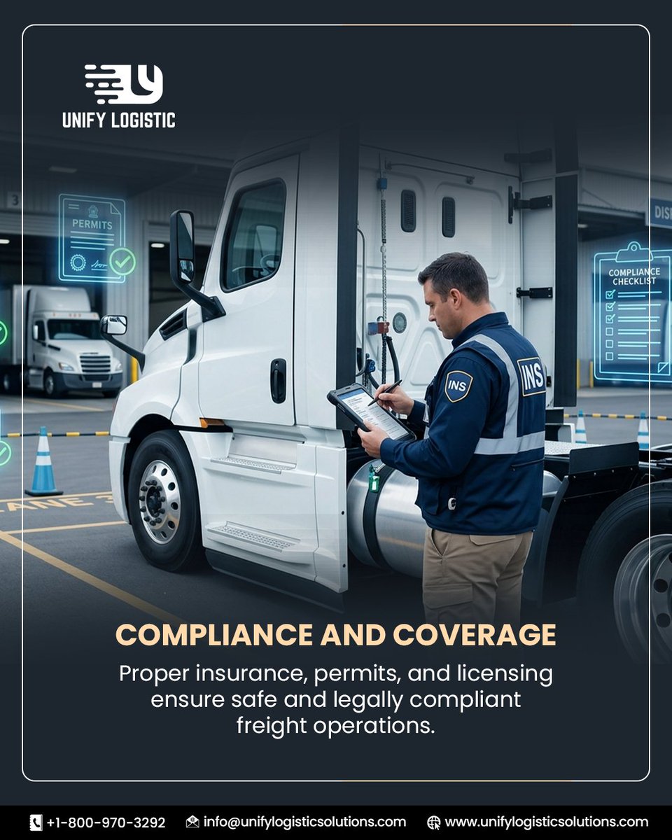 LogisticUnify's tweet photo. Every shipment has a timeline and delays have a cost. 🚛
At #UnifyLogisticSolutions, we keep OTR freight reliable, visible, and on track from planning to delivery.
#Logistics #Freight #SupplyChain #Trucking #OnTimeDelivery https://t.co/IghhBMoGl4