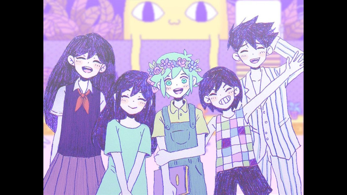 mii1340's tweet photo. うつや、自殺描写が苦手な人のプレイは注意書きがあったけど
可愛いキャラクター達と良いBGMに癒されつつホラー描写も楽しみつつ完走。

オチの事実には賛否ありそうだけど、やって良かったゲームだった。

#omori https://t.co/lpeamWxomy