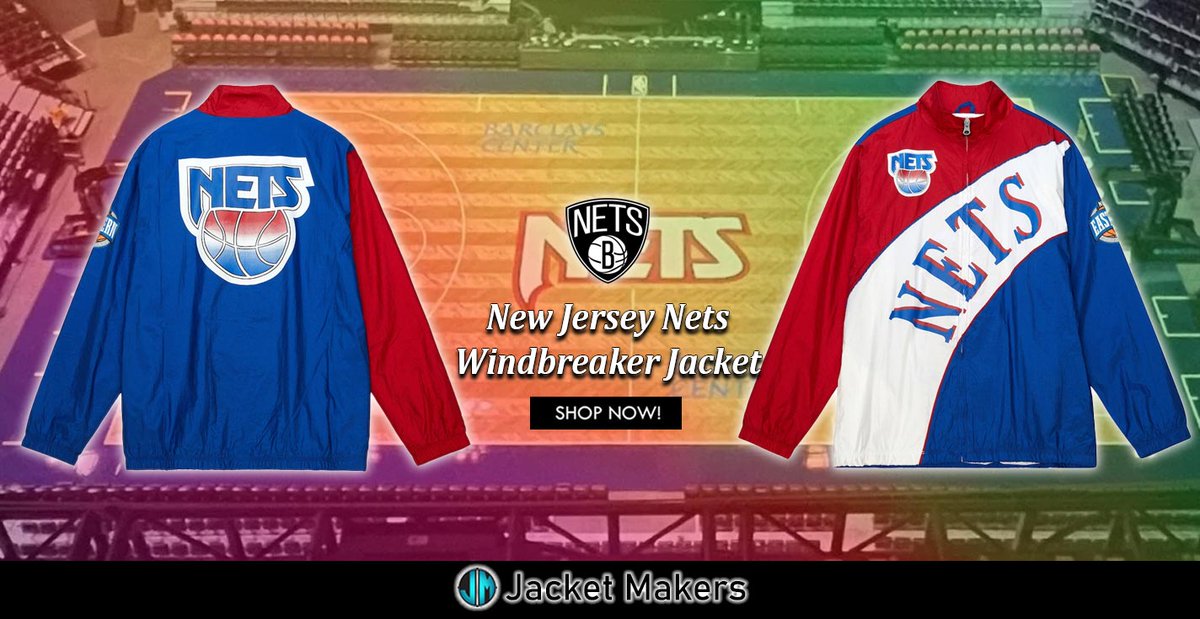 jacketmakers's tweet photo. #NewJerseyNets Arched Retro #Colorblock Lined #Windbreaker Full-Zip #Jacket.
____________________ 
https://t.co/sARIh2oDpW
#ootd #style #fashion #outfit #costume #cosplay #gift #NewJersey #celebrityfashion #Nets #highfashion #blue #windbreaker #streetstylefashion #giftidea https://t.co/RTvlwNbPoP