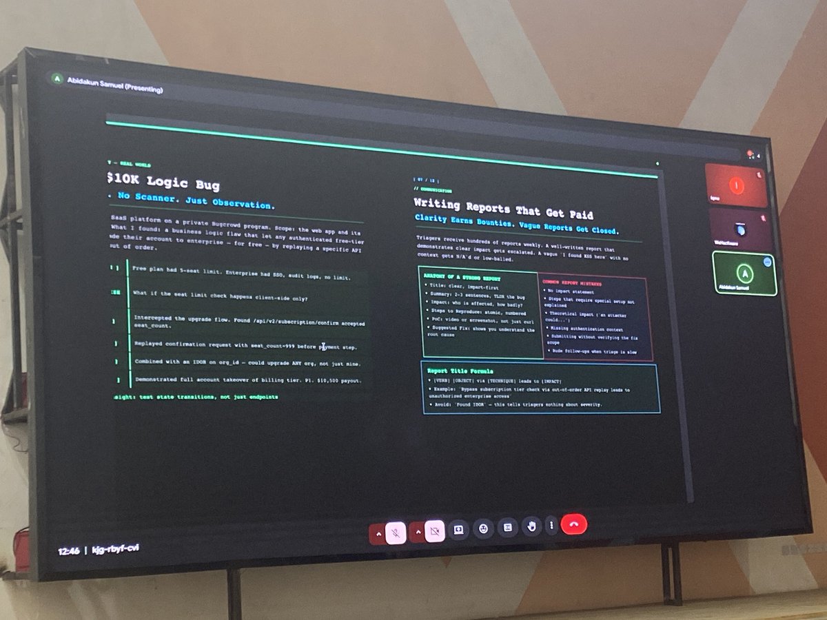 bash_voice's tweet photo. @badcrack3r nice session ๐
#Hackwara https://t.co/M1RKJxfuIe