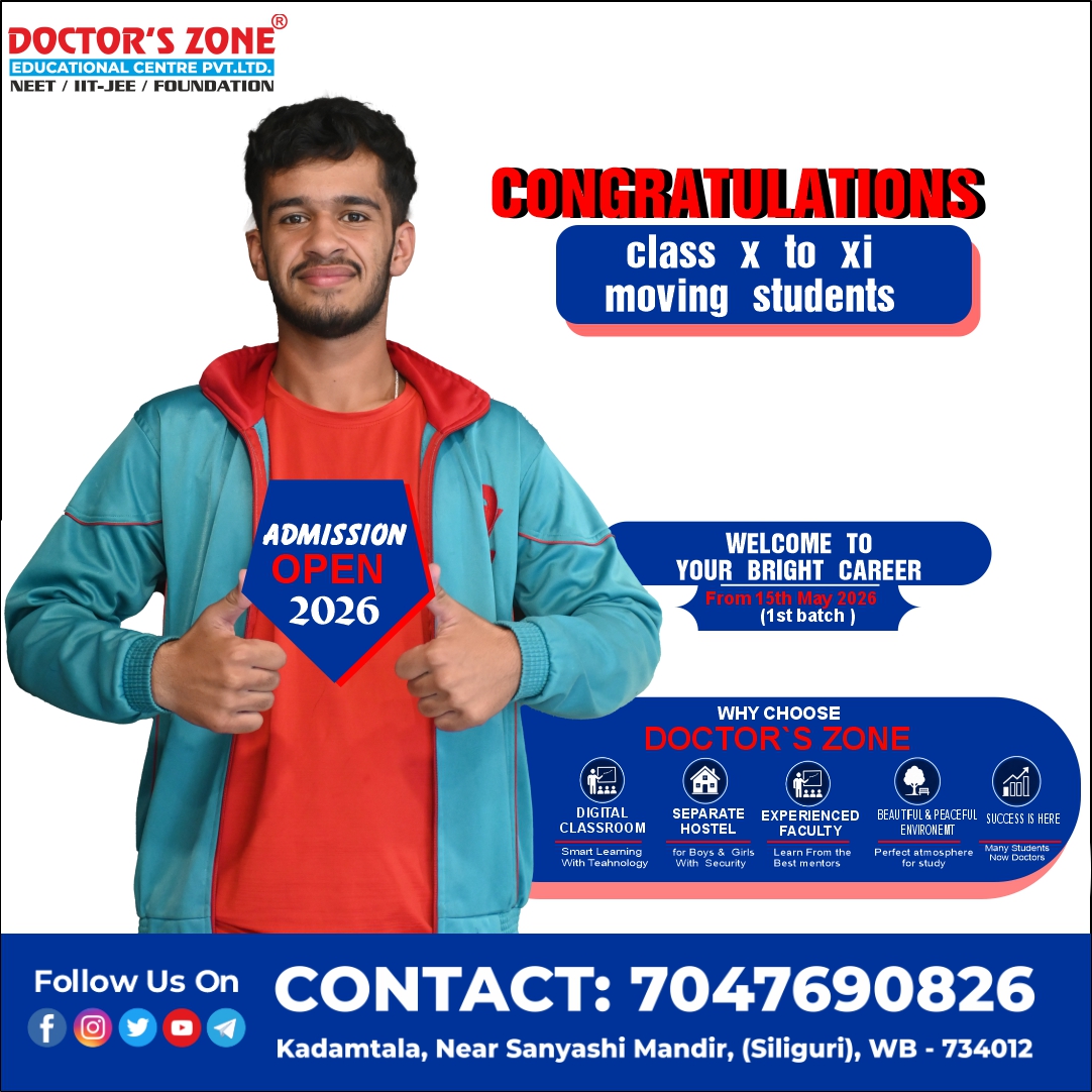 DoctorsZone's tweet photo. Admissions Open 2026 – Shape Your Future with Doctors Zone https://t.co/sOyylLWLib