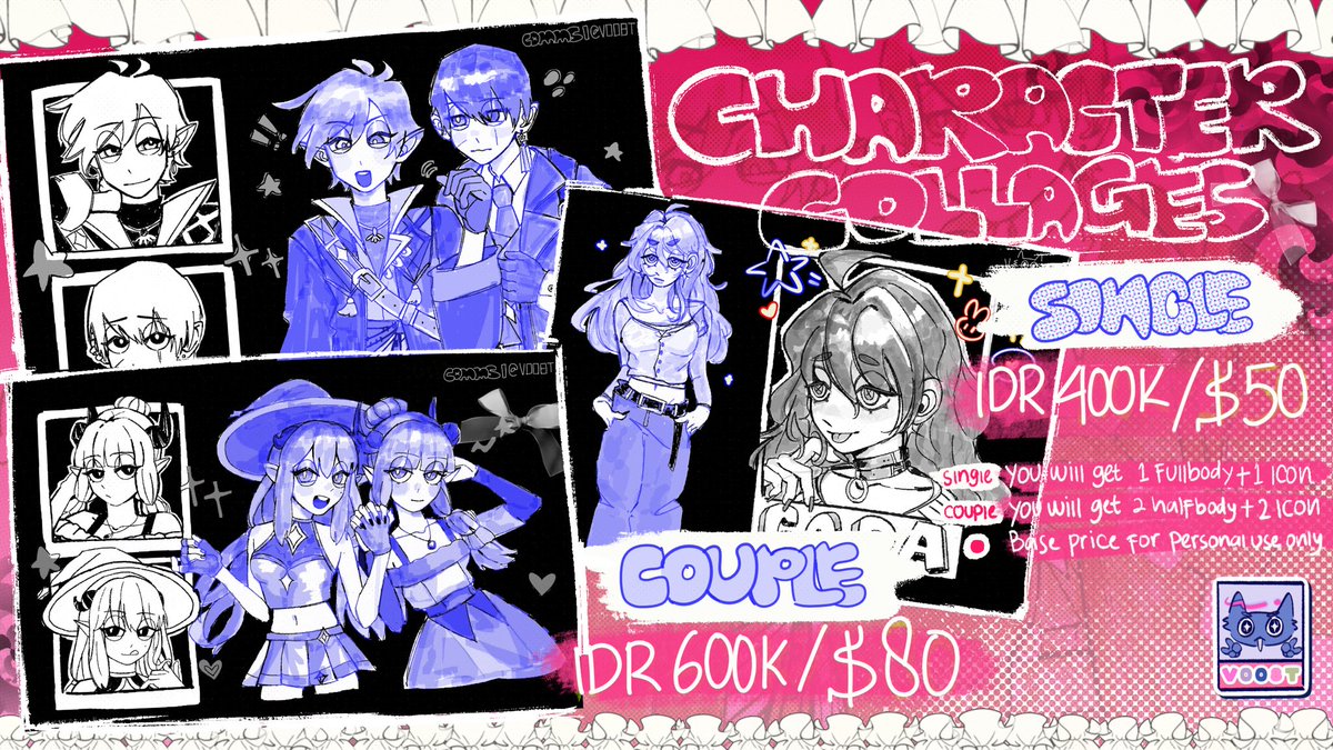 v008t's tweet photo. RT = ❤️

Commission are open for May-June (6 slots)
More info: https://t.co/rJlhYeFhSy
Discord: https://t.co/KYxPMvE9JT

DM me or hit me up on discord if you're interested! https://t.co/E2vzYMLCoK