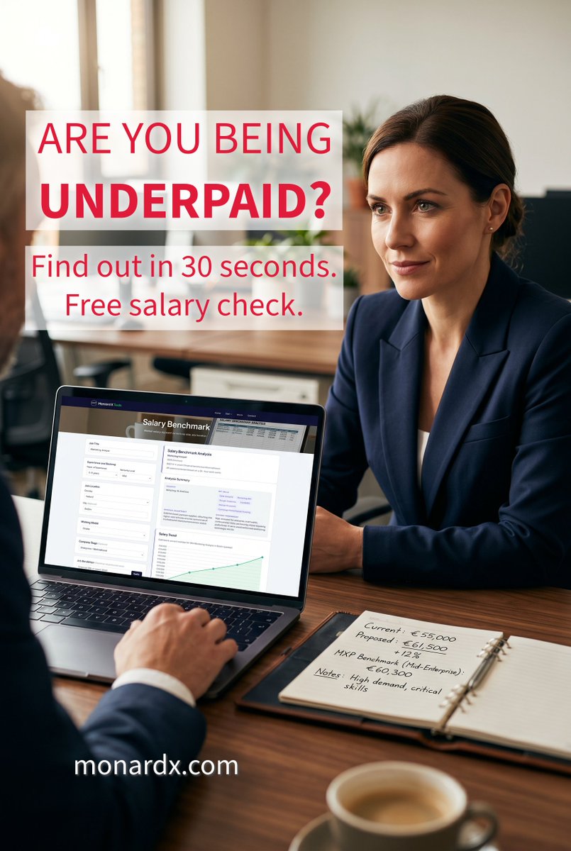pfinane's tweet photo. I've built an AI salary benchmarking tool. Real-time market rates, any role, any city, Local currency, Docx download

Looking for 10-15 recruiters to test it. Free credits for honest feedback

https://t.co/iZKNVheTqw

Follow and DM me your work email

#SalaryBenchmark #HRtech https://t.co/7hLdJYGRXG