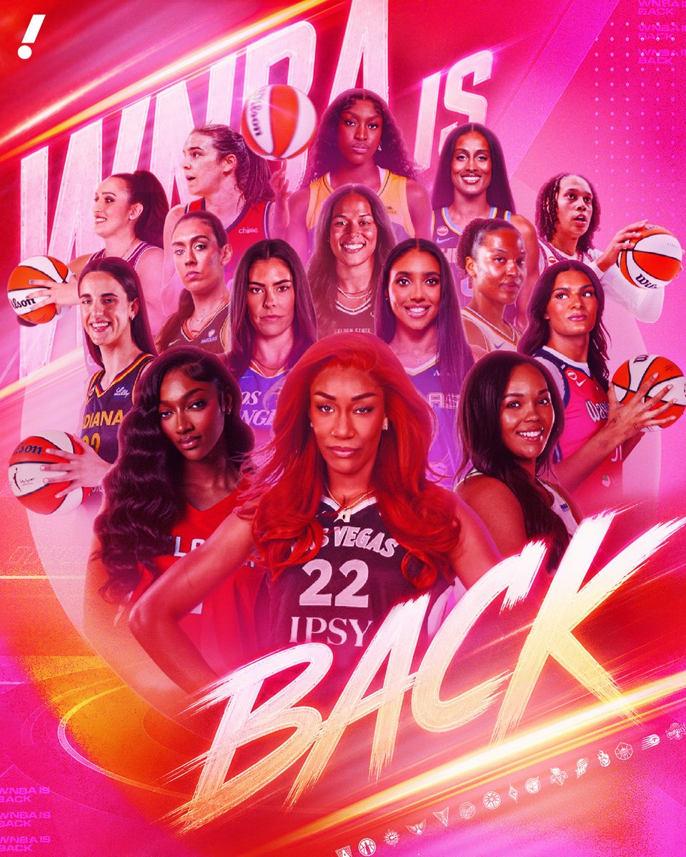 THE WNBA’S 30TH SEASON BEGINS TONIGHT 🔥🏀