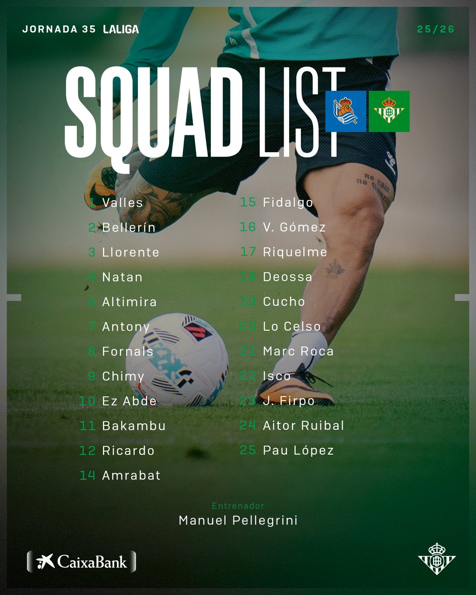 Real Betis Balompié 🌴💚 tweet media