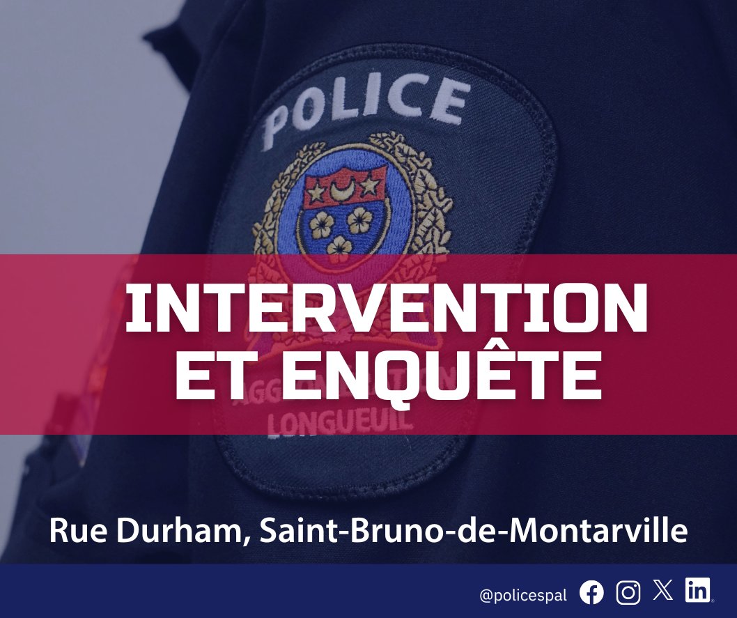 Service de police de l'agglomération de Longueuil tweet media
