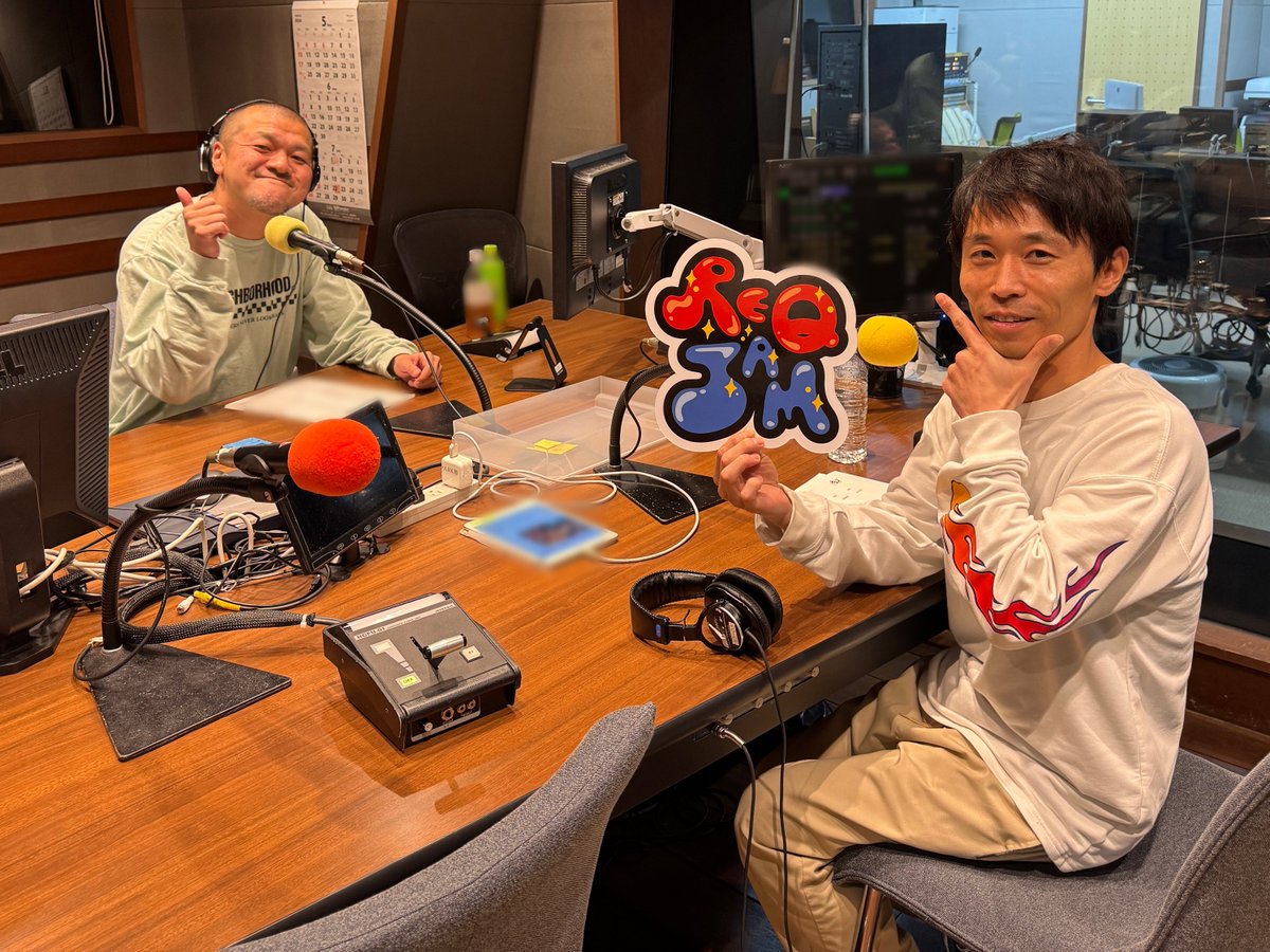 カミナリのREQJAM 金曜日 tweet media