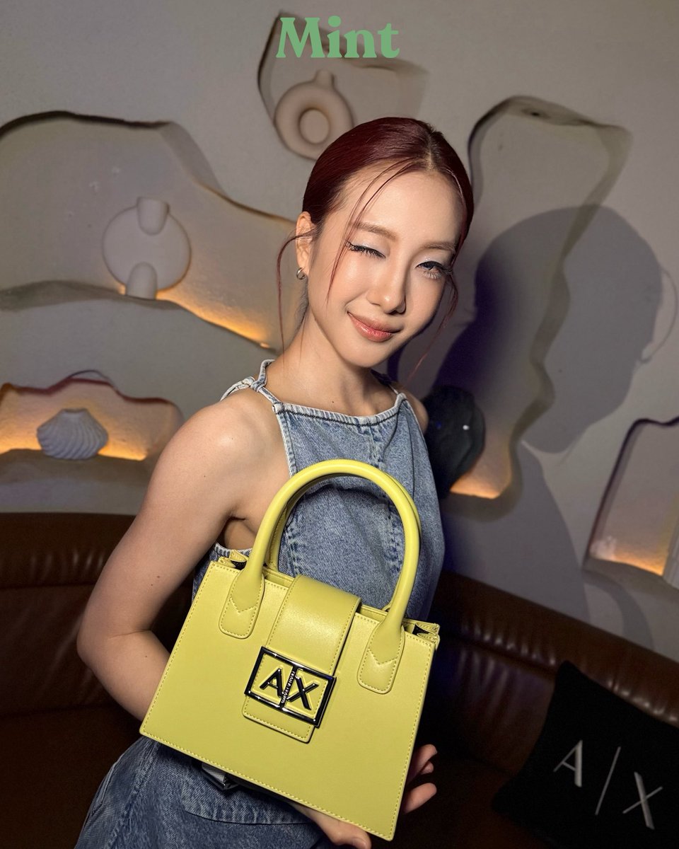 mintmag_th's tweet photo. มาเริ่ดมาก! #MintReports สแนปความสวยเริ่ดของสาว ‘โจริญ’​ #4EVE ขณะที่มาร่วมงาน Armani Exchange Party ฉลองให้กับคอลเล็กชั่นใหม่ของแบรนด์ 💚

#Jorin4EVE 
#ArmaniExchange
#MintMagTH https://t.co/xTo7f2Arqs