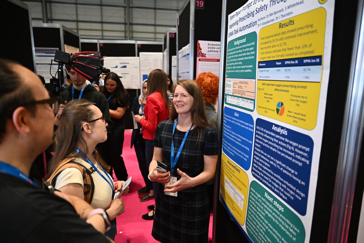 CPCongress's tweet photo. The Poster Zone is live! 🖼️

Stop by and cast your vote for the incredible abstracts on display. There’s seriously strong work making an impact across clinical &amp; hospital pharmacy.

Vote in the app, then join us tomorrow, 3:30pm in the Showcase Theatre for the awards! #CPCongress https://t.co/AvXdlDWrNf