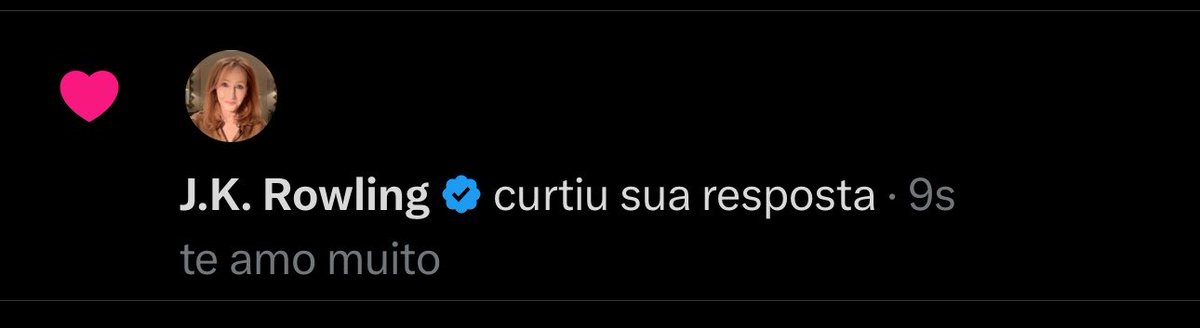 nevereallylover's tweet photo. GENTEEEE EU FUI NOTADA PELA JK ROWLIE
HOJE É O DIA MAIS FELIZ DA MINHA VIDAAAAAAAAA 😭😭😭❤️❤️❤️❤️❤️ https://t.co/7tPUu2yfZR