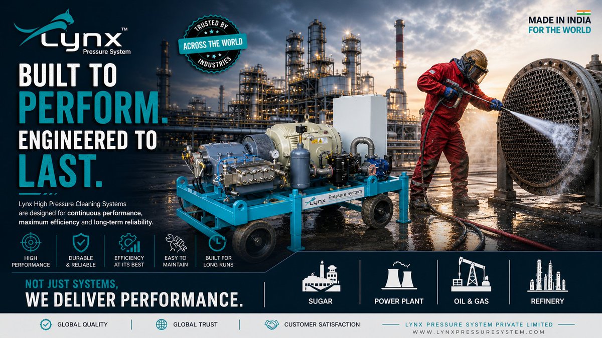 Lynx Pressure System Private Limited (@LynxPresurePump) / Posts / X