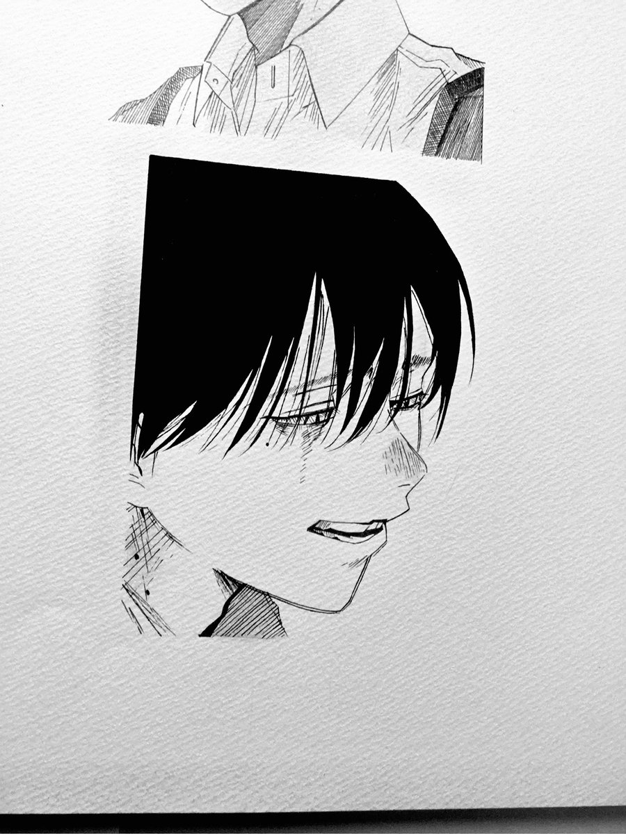 #光が死んだ夏 #模写