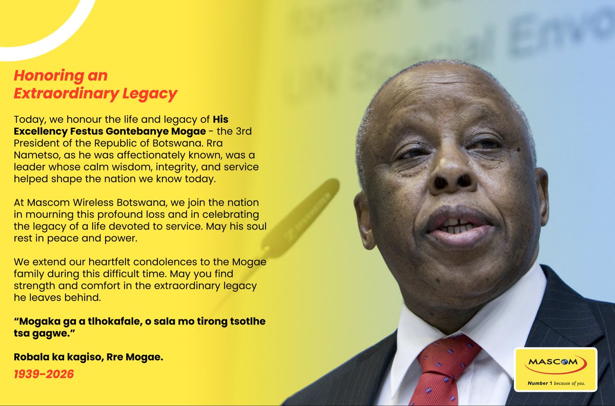 Mascom tweet media
