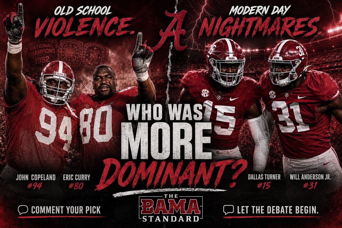 The Bama Standard Network©️🐘 tweet media