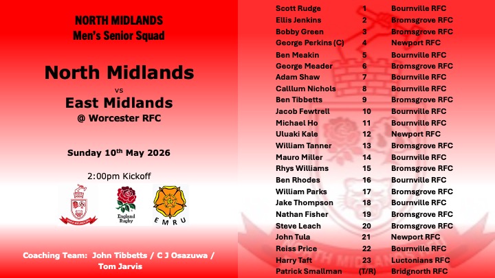 North Midlands RFU tweet media