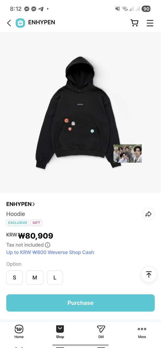 hoonsdrafts's tweet photo. @unniemart_ Hindi po pala siya part ng sale. https://t.co/G0GttVwRKH