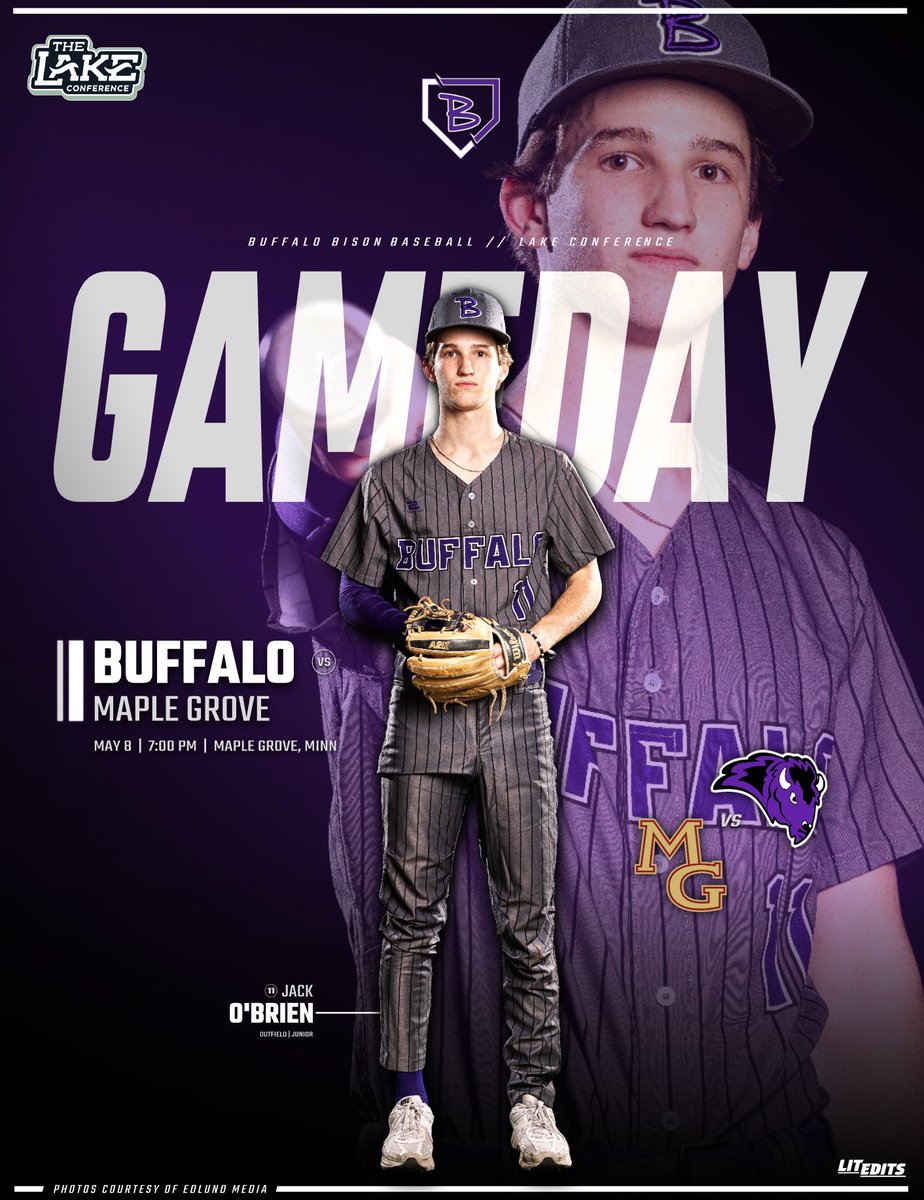 BisonHSBaseball's tweet photo. Game Day 🦬⚾️ https://t.co/t6XySWKT0h