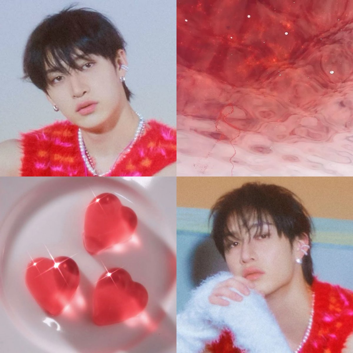 Bangchan red aesthetic❣️