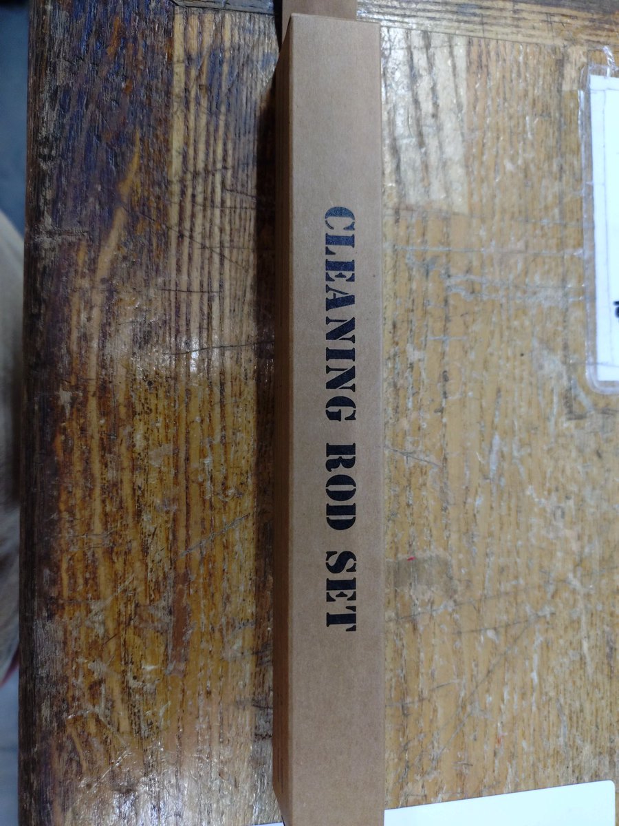 akamedamaoyaji's tweet photo. 楽しみにしてた工具が入荷したよ〜💪
分割式クリーニングロッド
価格もお求め安く2000円台で購入可能😁
折れない、曲がらない、持ち運べるこれめちゃくちゃ良いですよ✨
ガンケースに忍ばせても折れないから工具好きには堪らん一品ですわ
バレル買うより安く済むよ💃
#モケイパドック
#EDGECARD https://t.co/4f1CpdTHZ0