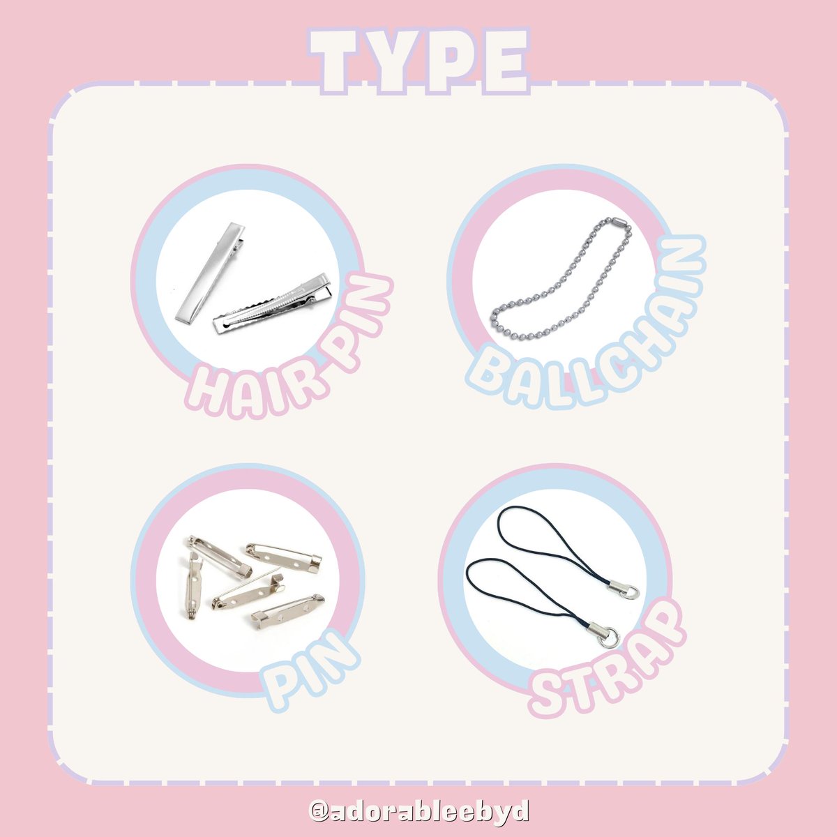 adorableebyd's tweet photo. Catalog &amp; Type

⊹ Custom boleh melalui WA/DM X. 
⊹ Tidak menerima custom berbentuk manusia.
⊹ Pembelian produk sebanyak 20 ke atas harap hubungi admin terlebih dahulu. 😇🫶
⊹ Feel free to ask.

Terima kasih banyak! (๑•ᴗ•๑)♡ https://t.co/BLQdclHVo4