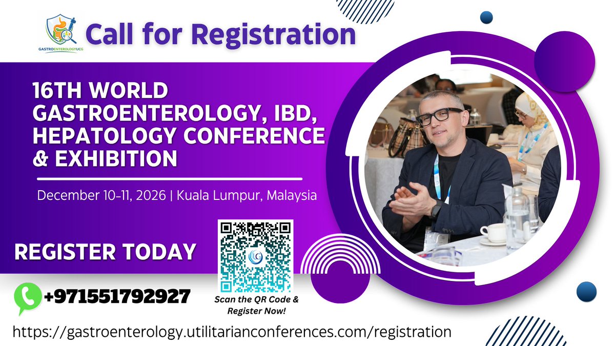 Gastroenterology UCGConferences tweet media