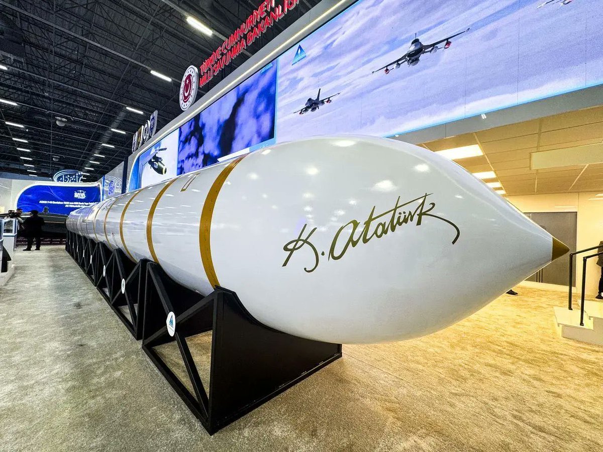 AlBlazeEng's tweet photo. 🇹🇷🚀 Turkey unveils its first ICBM.

#Turkey #ICBM #Defense https://t.co/J5zJI7NIev