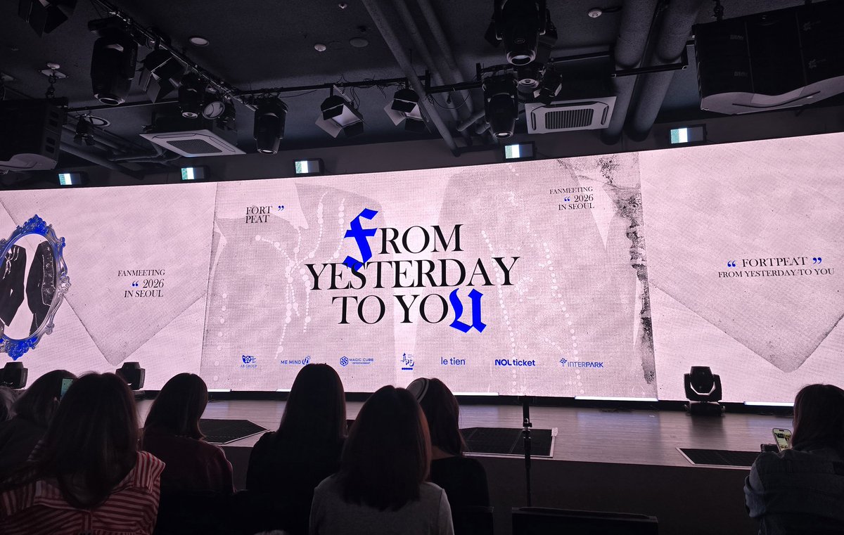 Uuown's tweet photo. 행복한 시간!!🫡
From Yesterday to You Seoul
#YesterdayFMinSeoul https://t.co/59K8i8En3j