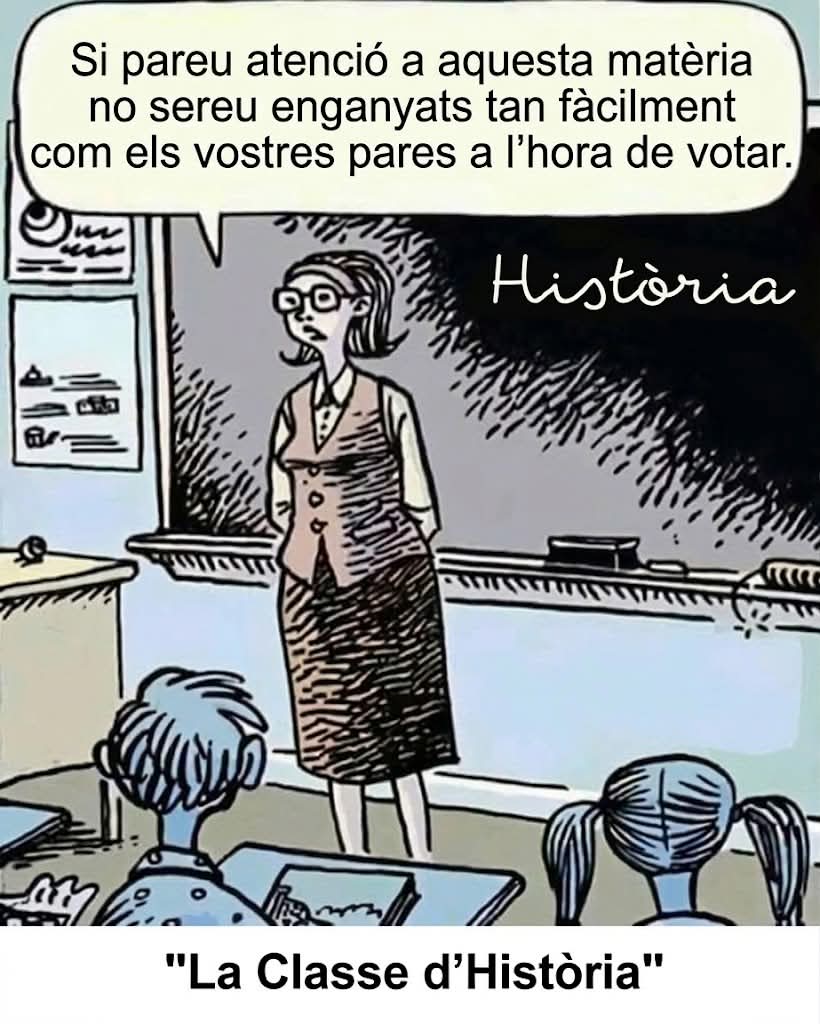 Fa uns dies el Parlament va votar en contra de donar suport al Centre d'Història Contemporània de Catalunya.
Van votar en contra PSC/PSOE i V🤮X. Es van abstenir ER, PP i Comuns.
Queda clar a qui no interessa la història i per què