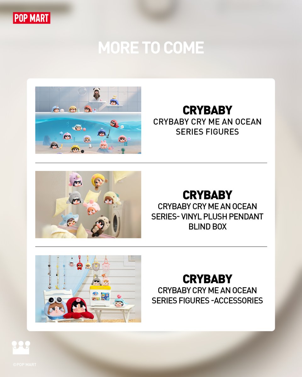POPMARTGlobal's tweet photo. 📅New drop coming soon! Stay tuned and follow
@POPMARTGlobal for all the latest updates! 

#POPMART #blindbox #arttoys #newrelease #comingsoon https://t.co/hokzLgUTJy
