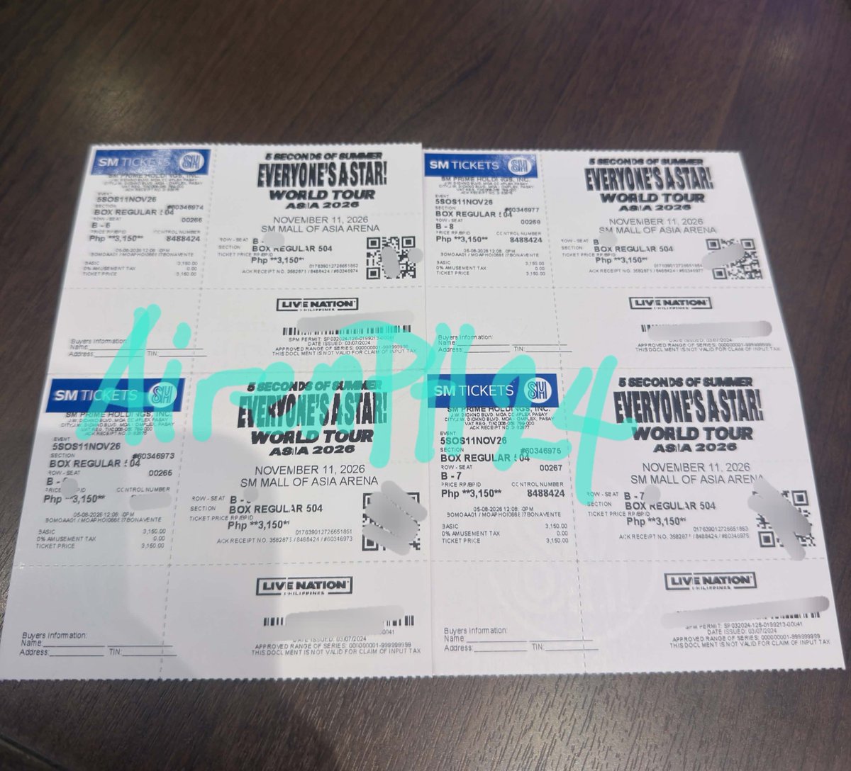 RK Ticket assistance tweet media